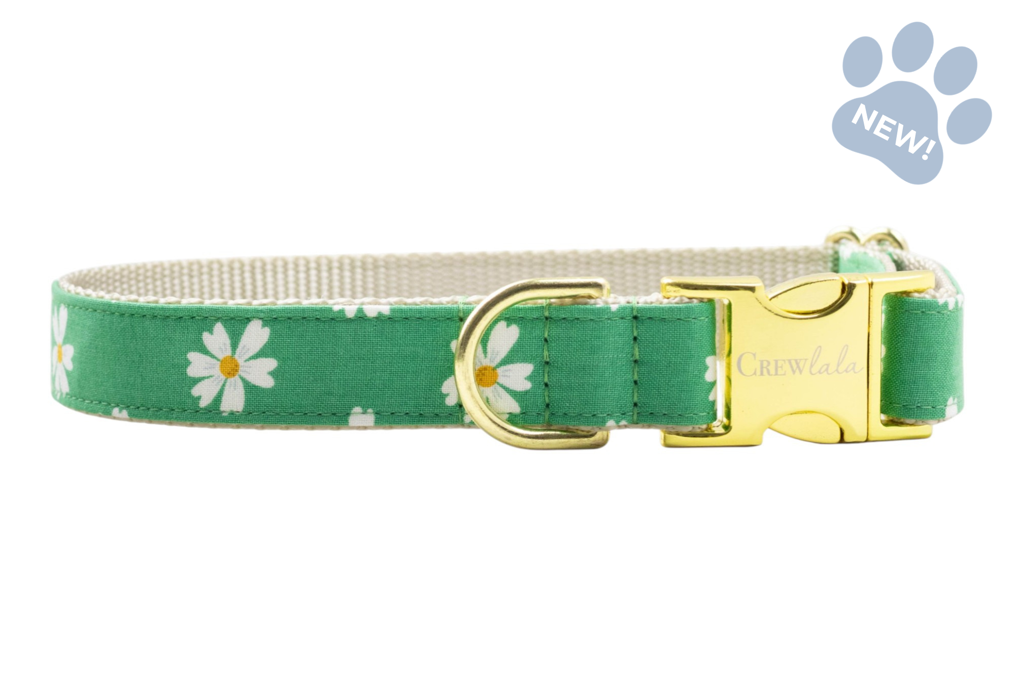 Daisy Meadow Dog Collar - Crew LaLa