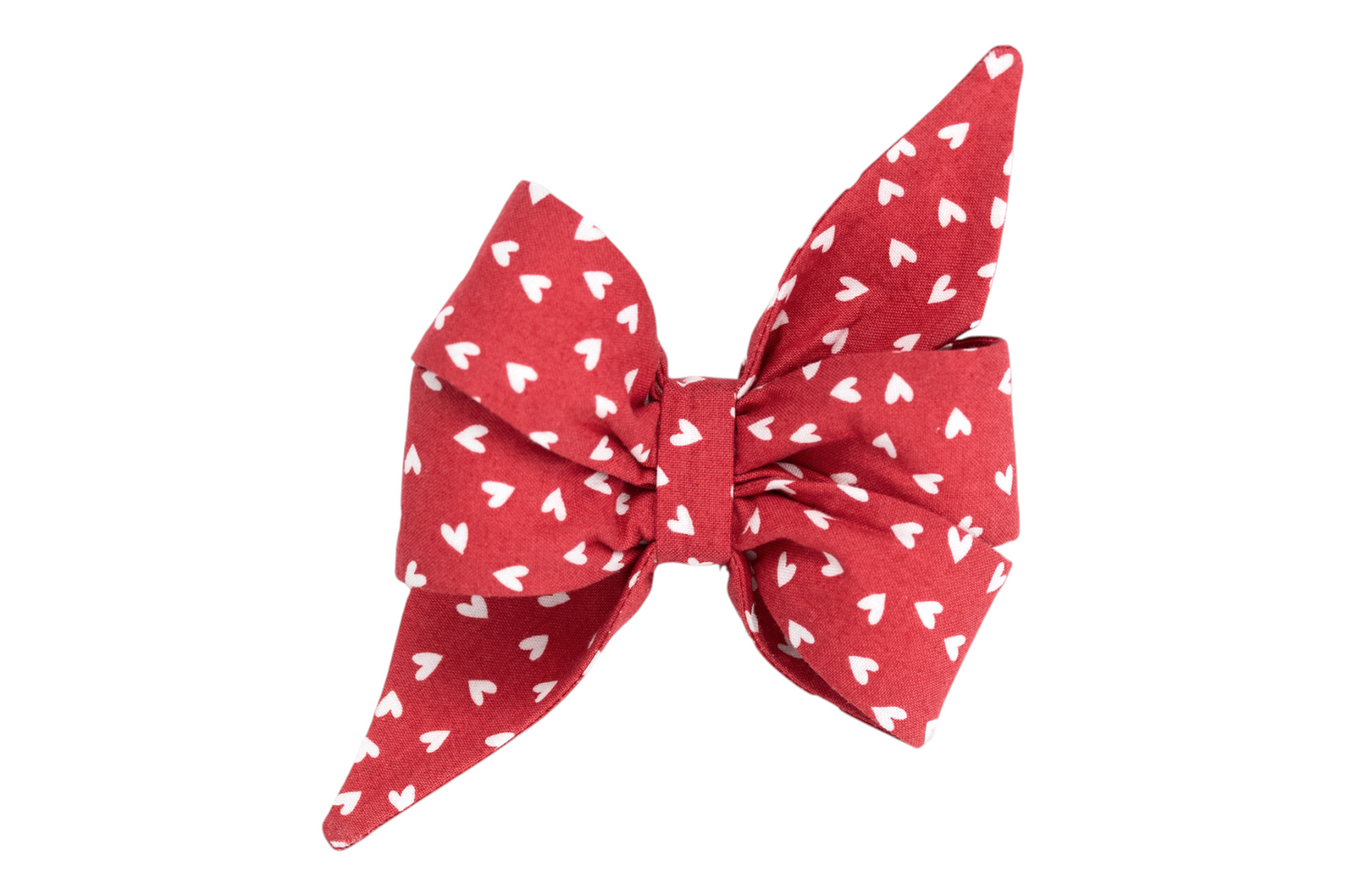 Hearts A Flutter Dog Belle Bow - Crew LaLa