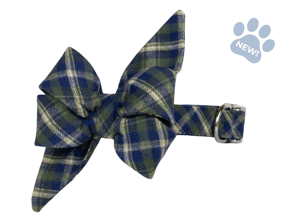 Highlands Plaid Belle Bow Collar