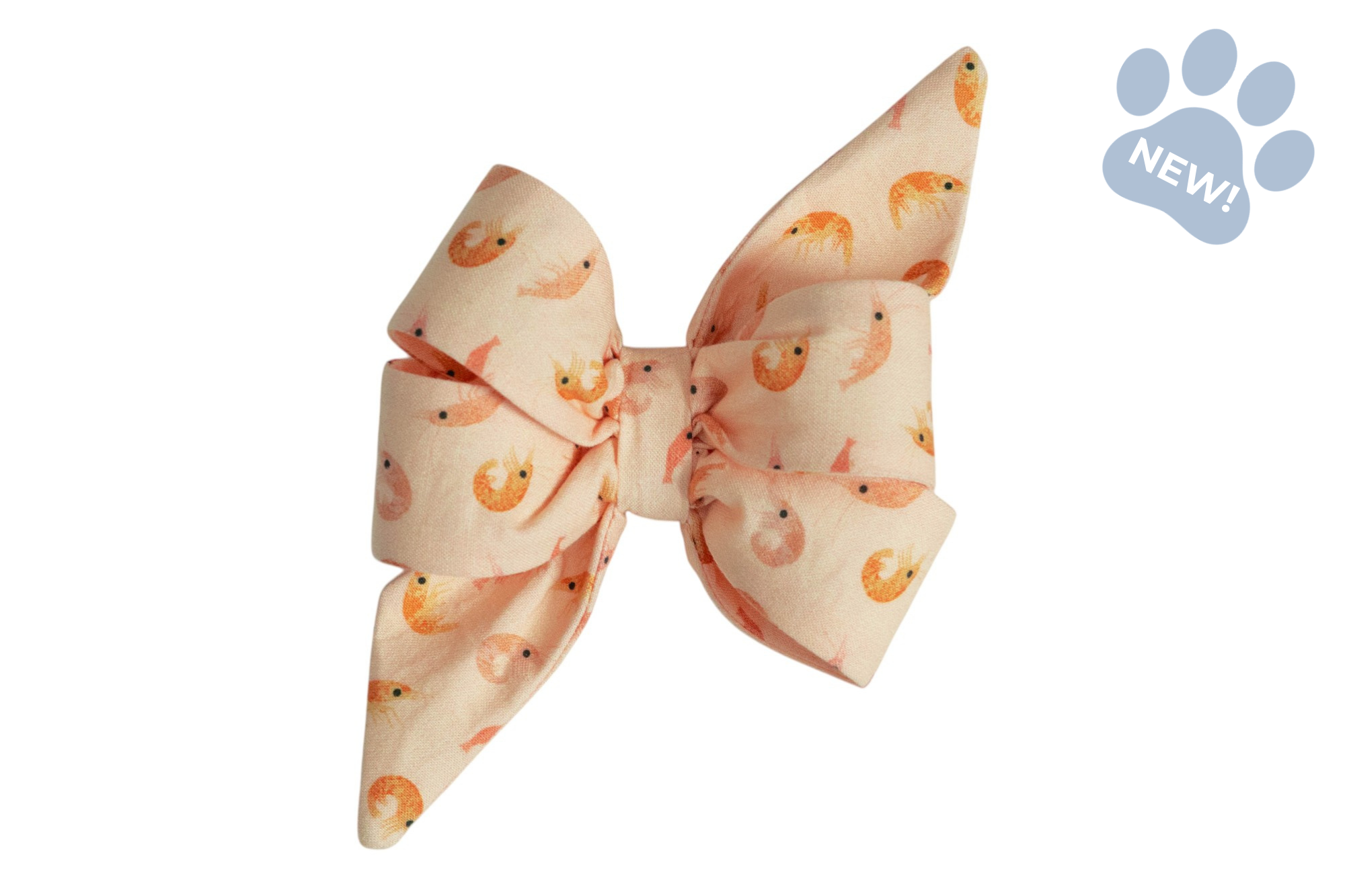 Peach Prawns Belle Bow - Crew LaLa