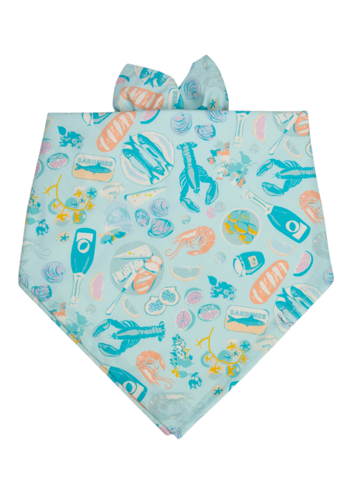 Seaside Snacks Dog Bandana