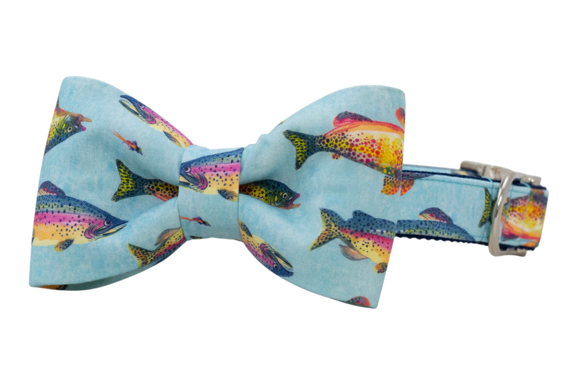 Colorful Catch Bow Tie Collar