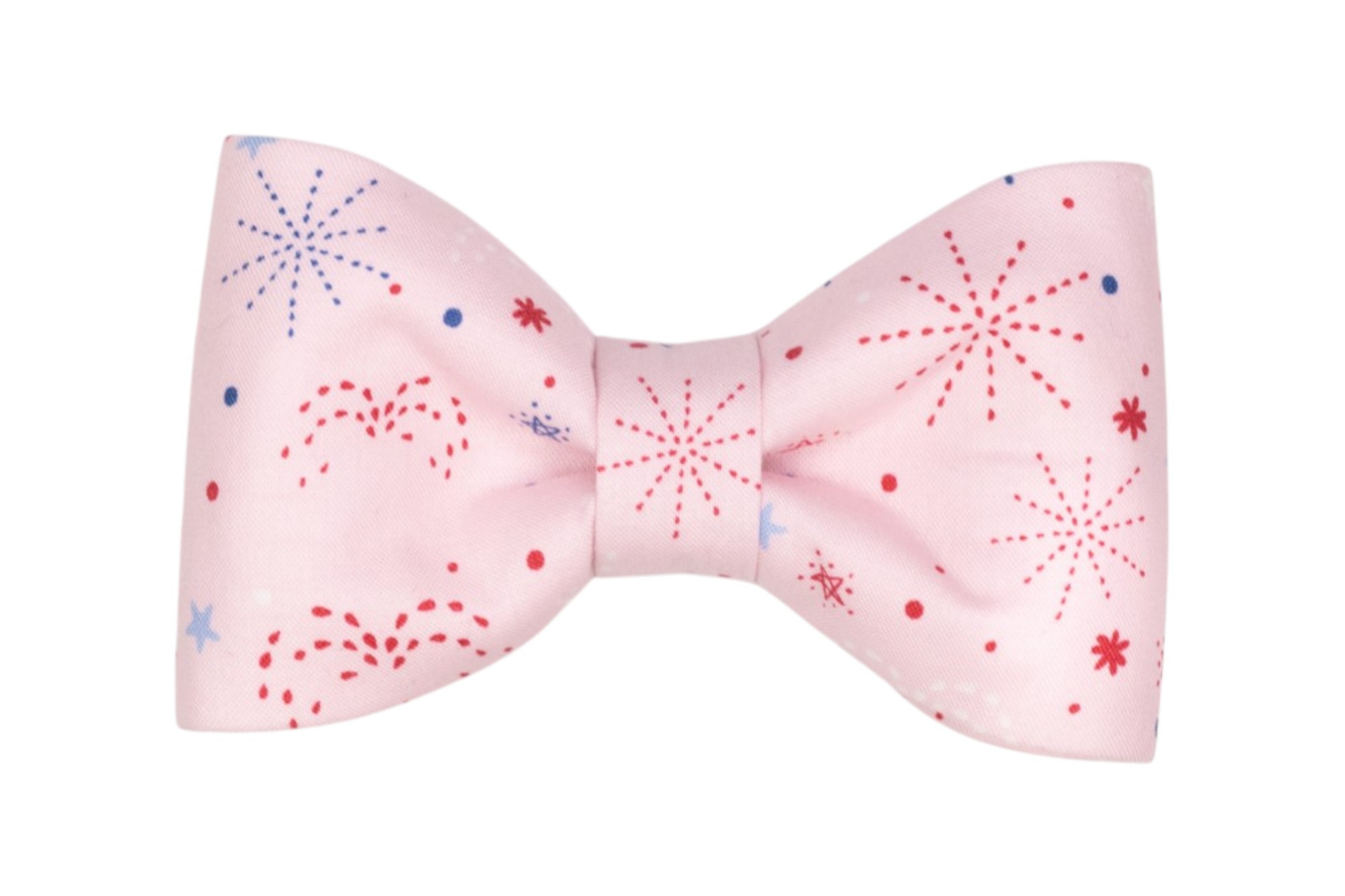 Pink Fireworks Bow Tie