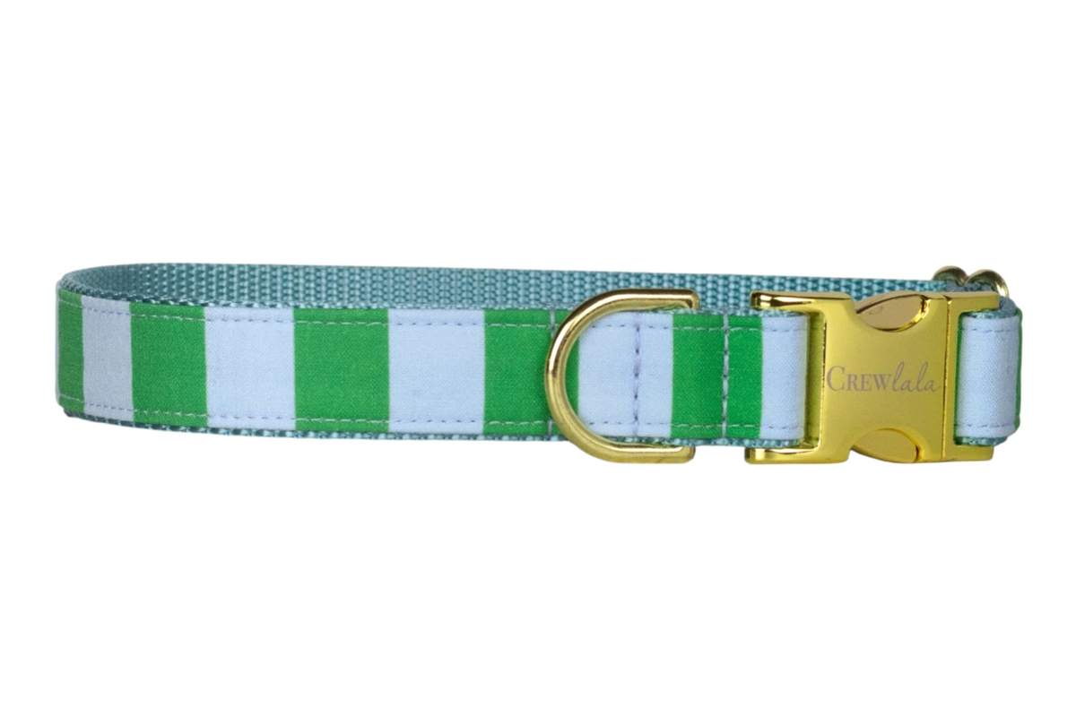 Cabana Stripes Dog Collar