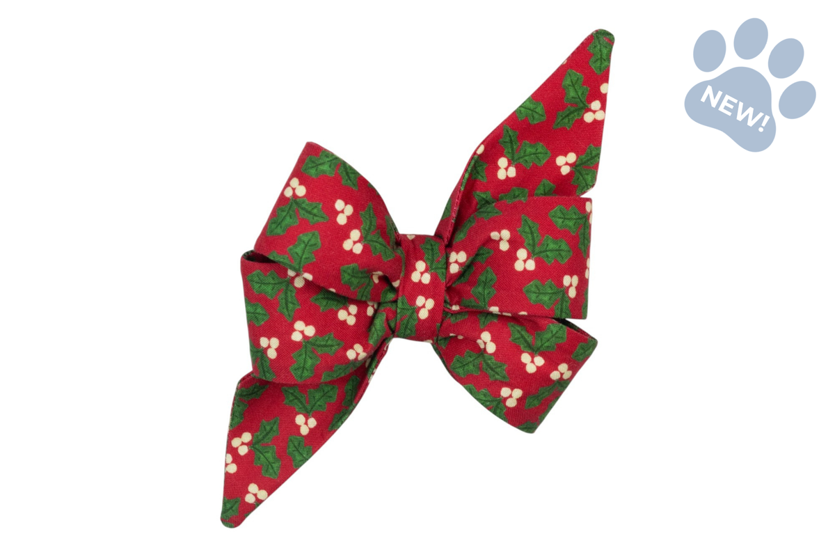 Holly Berry Belle Bow