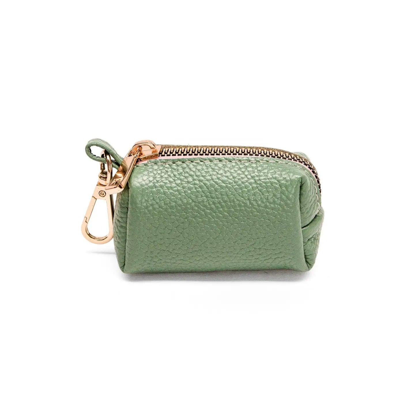 Leather Waste Bag Holder-Green