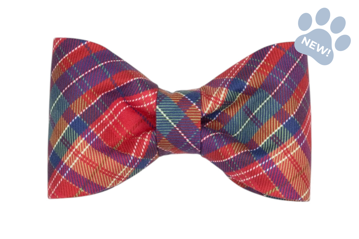 McCallister Plaid Bow Tie