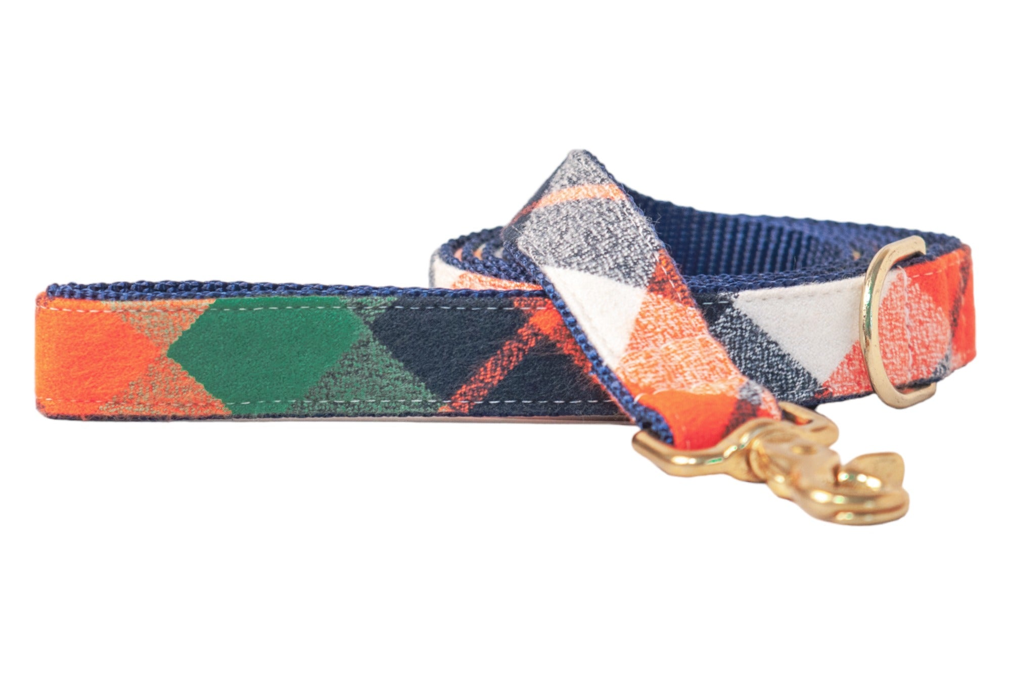 Adventure Plaid Leash - Crew LaLa