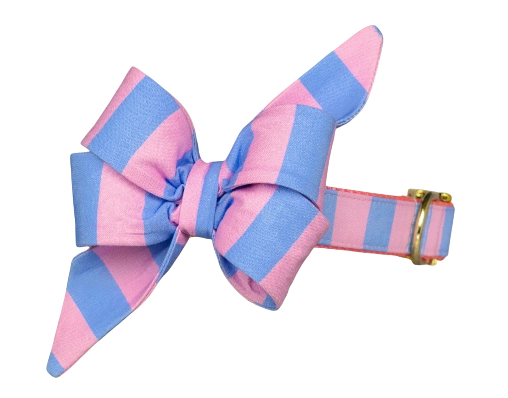 Alfresco Stripe Belle Bow Collar