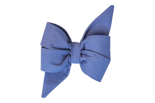 Berry Blue Belle Bow - Crew LaLa