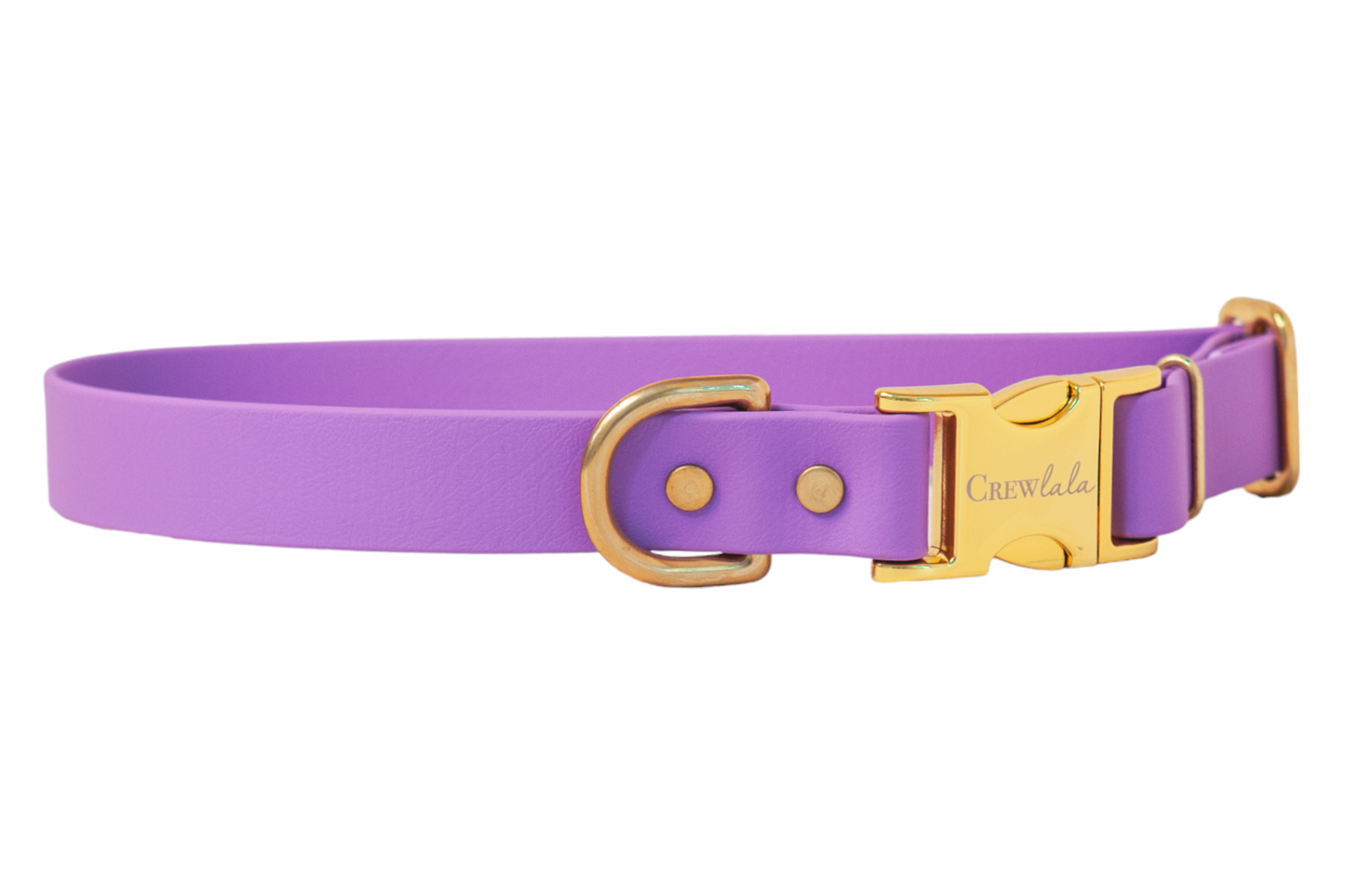 Purple Biothane Collar - Crew LaLa