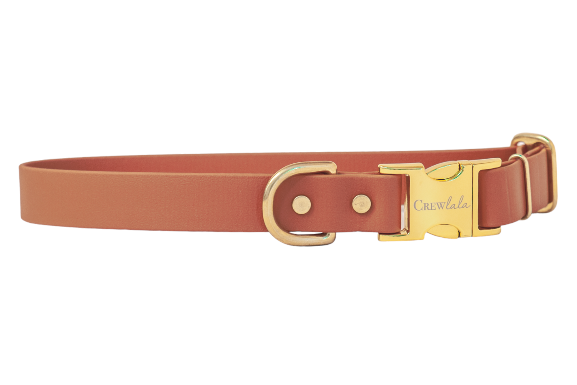 Tan Biothane Collar - Crew LaLa