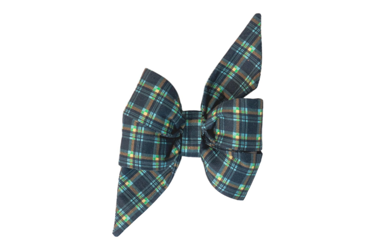 Cypress Plaid Belle Bow