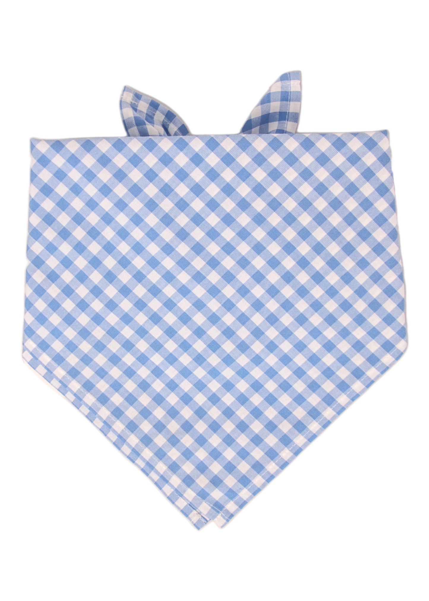 Periwinkle Picnic Plaid Dog Bandana - Crew LaLa