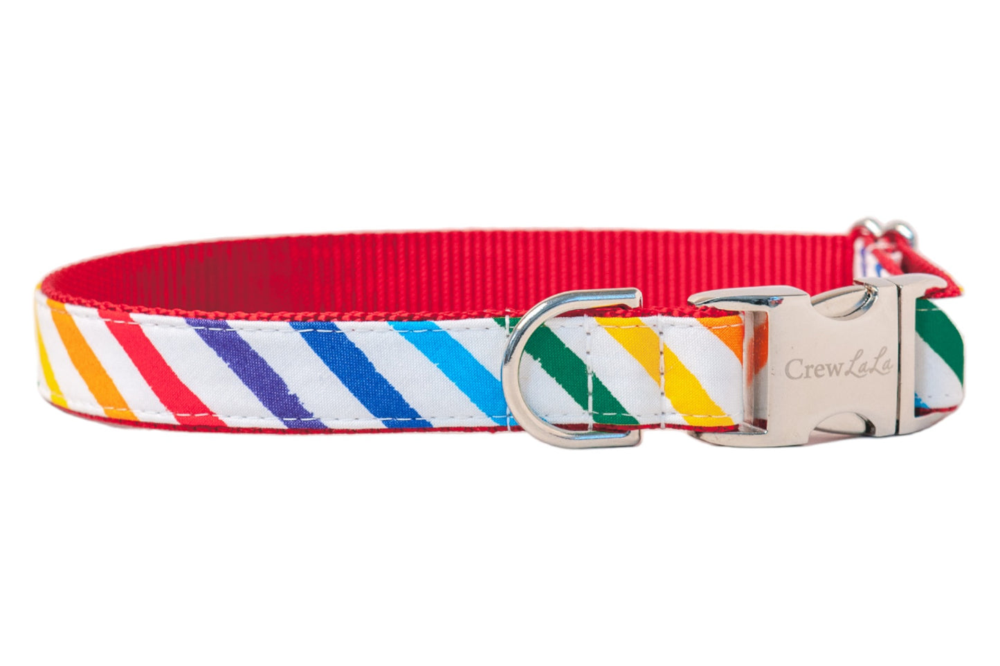 Proud Rainbow Dog Collar - Two Styles! - Crew LaLa