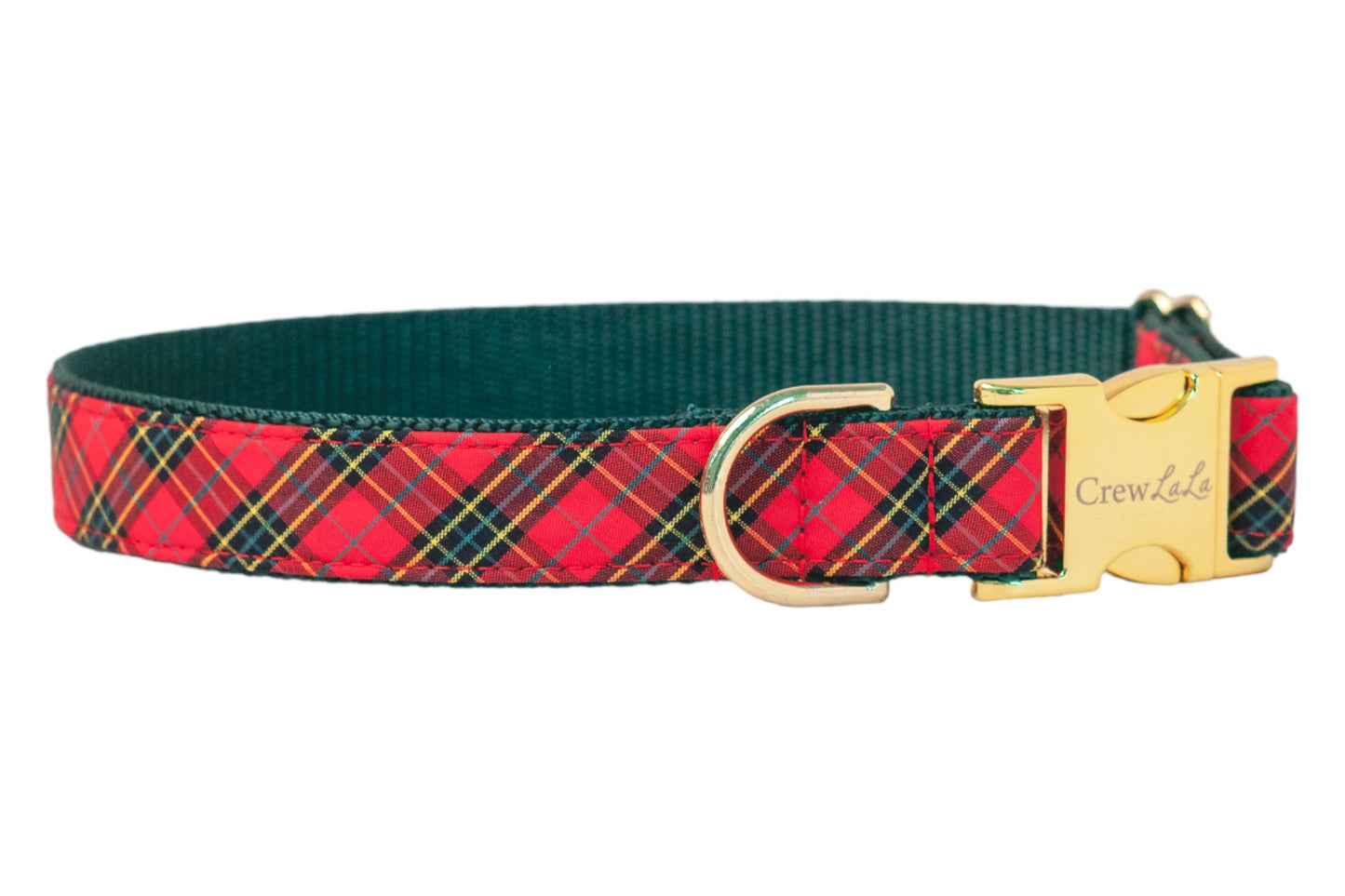 Beaufain Plaid Everyday Dog Collar - Crew LaLa
