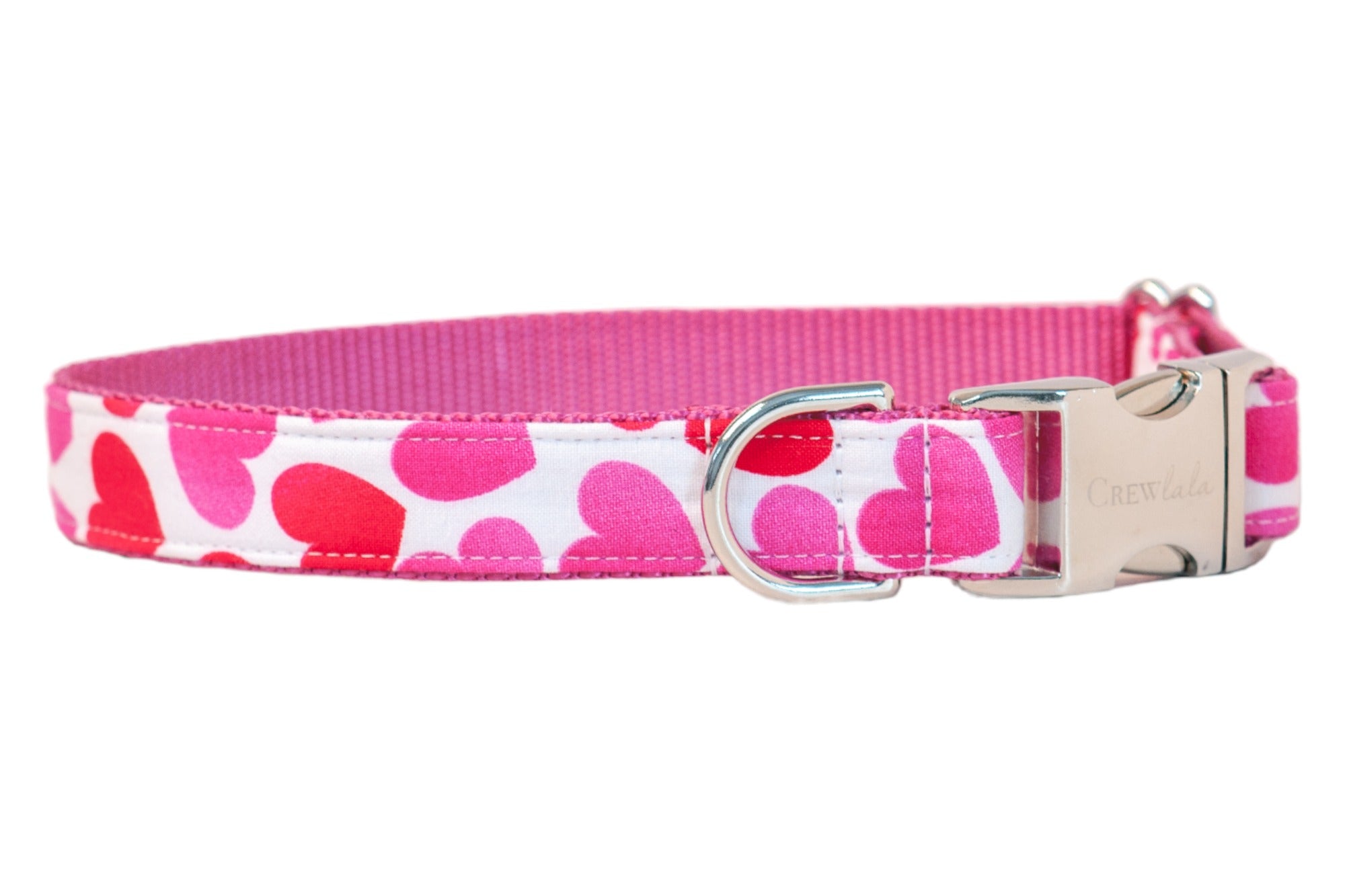 Tinder Hearts Bow Tie Dog Collar - Crew LaLa