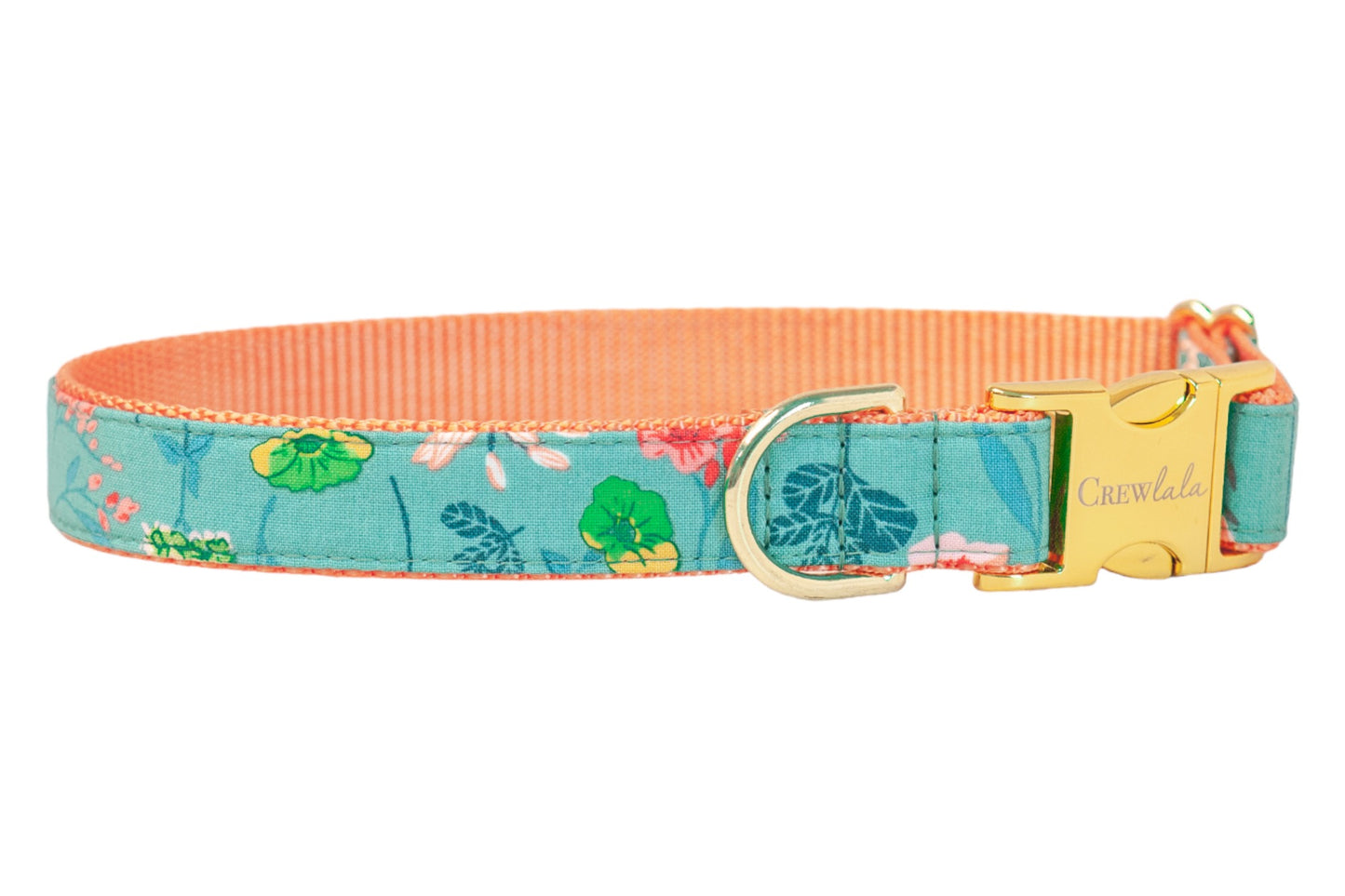 Blooming Wildflowers Belle Bow Dog Collar
