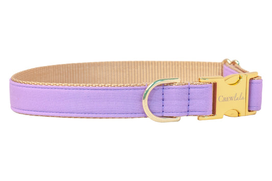 Wisteria Purple Dog Collar - Crew LaLa