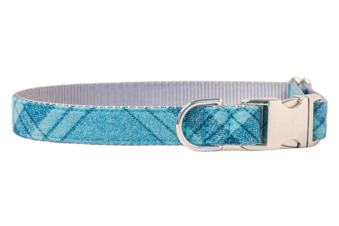 Gus Flannel Belle Bow Dog Collar - Crew LaLa