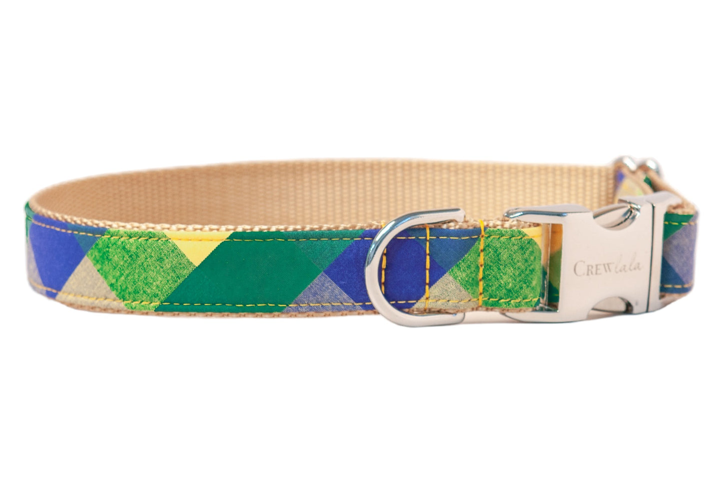 NOLA Plaid Dog Collar - Crew LaLa