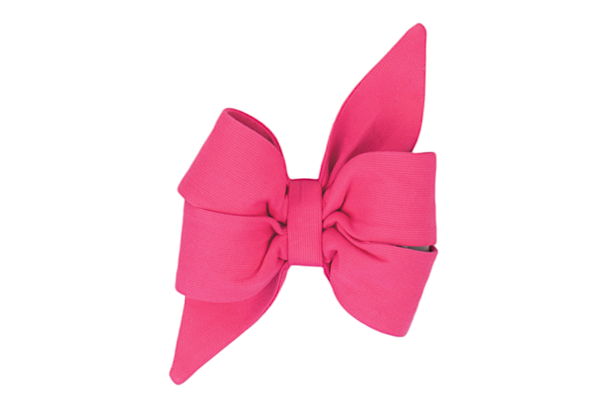 Bold and beautiful deep pink girl dog belle bow—perfect for adding a pop of color to any occasion.