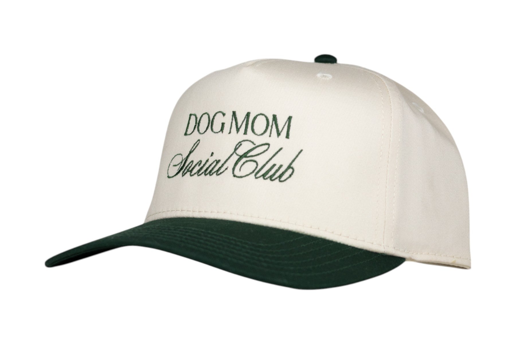 Green Dog Mom Social Club Hat - Crew LaLa