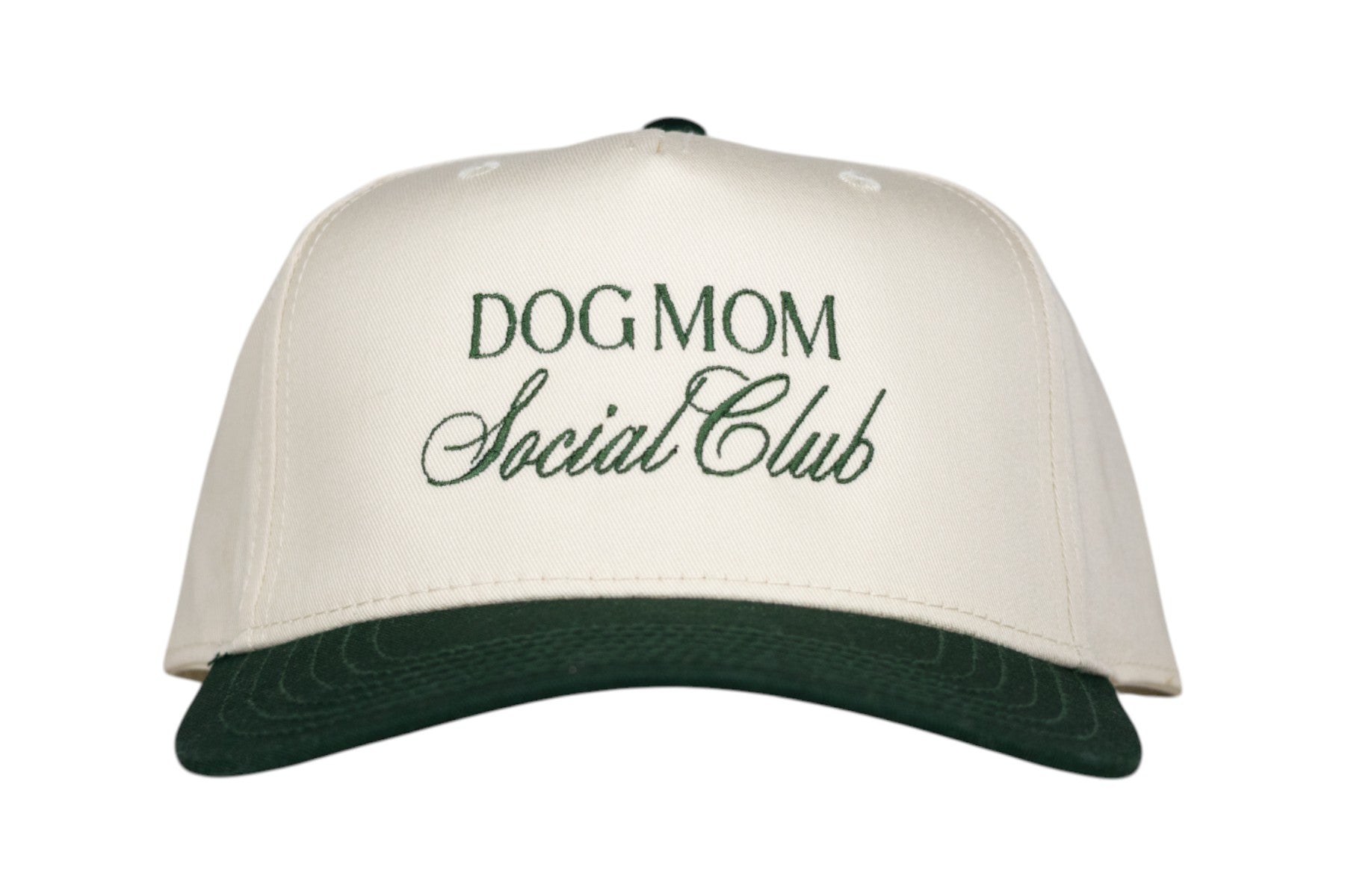 Green Dog Mom Social Club Hat - Crew LaLa
