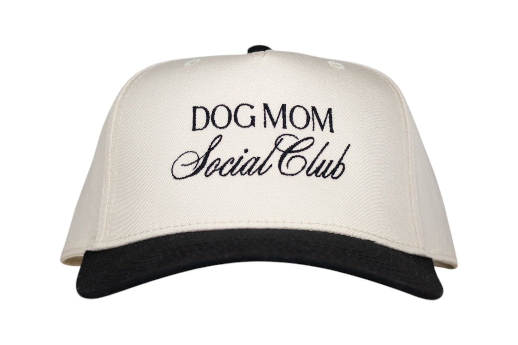 Black Dog Mom Social Club Hat - Crew LaLa