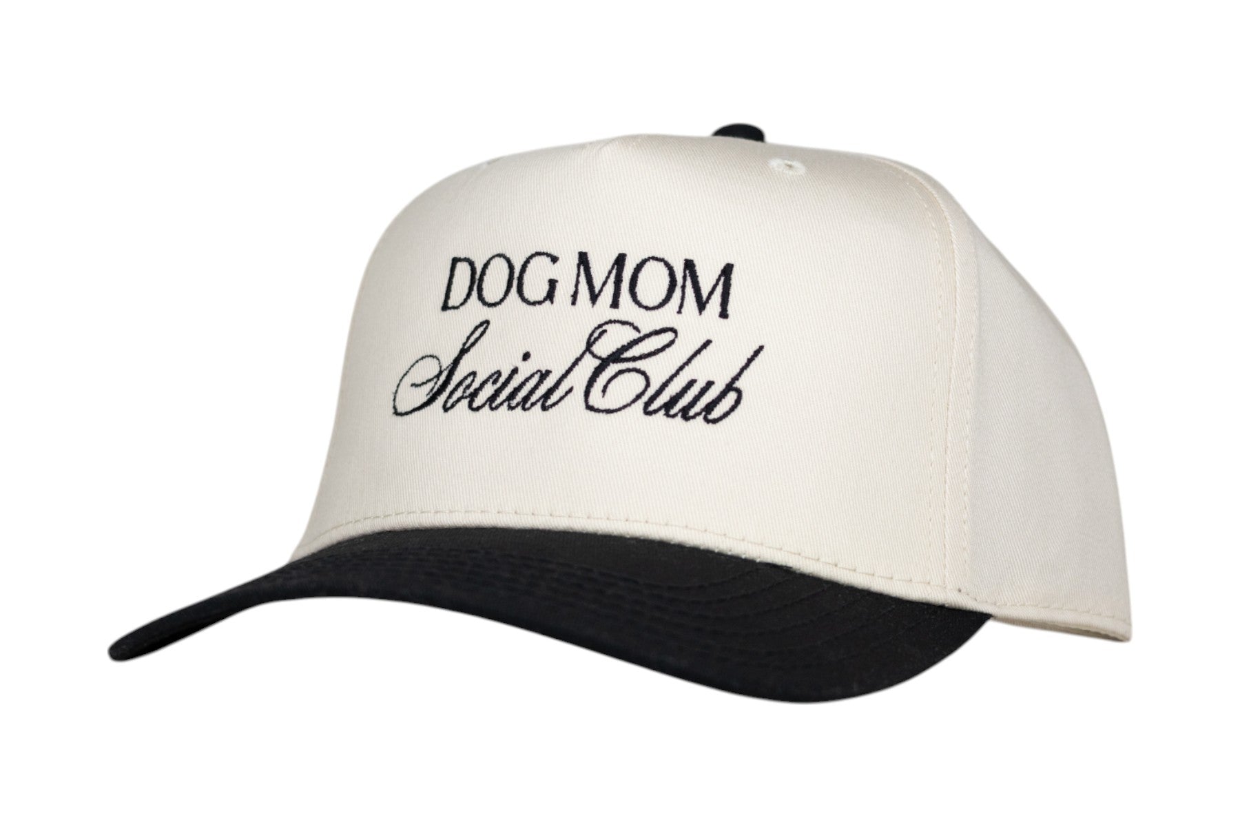 Black Dog Mom Social Club Hat - Crew LaLa