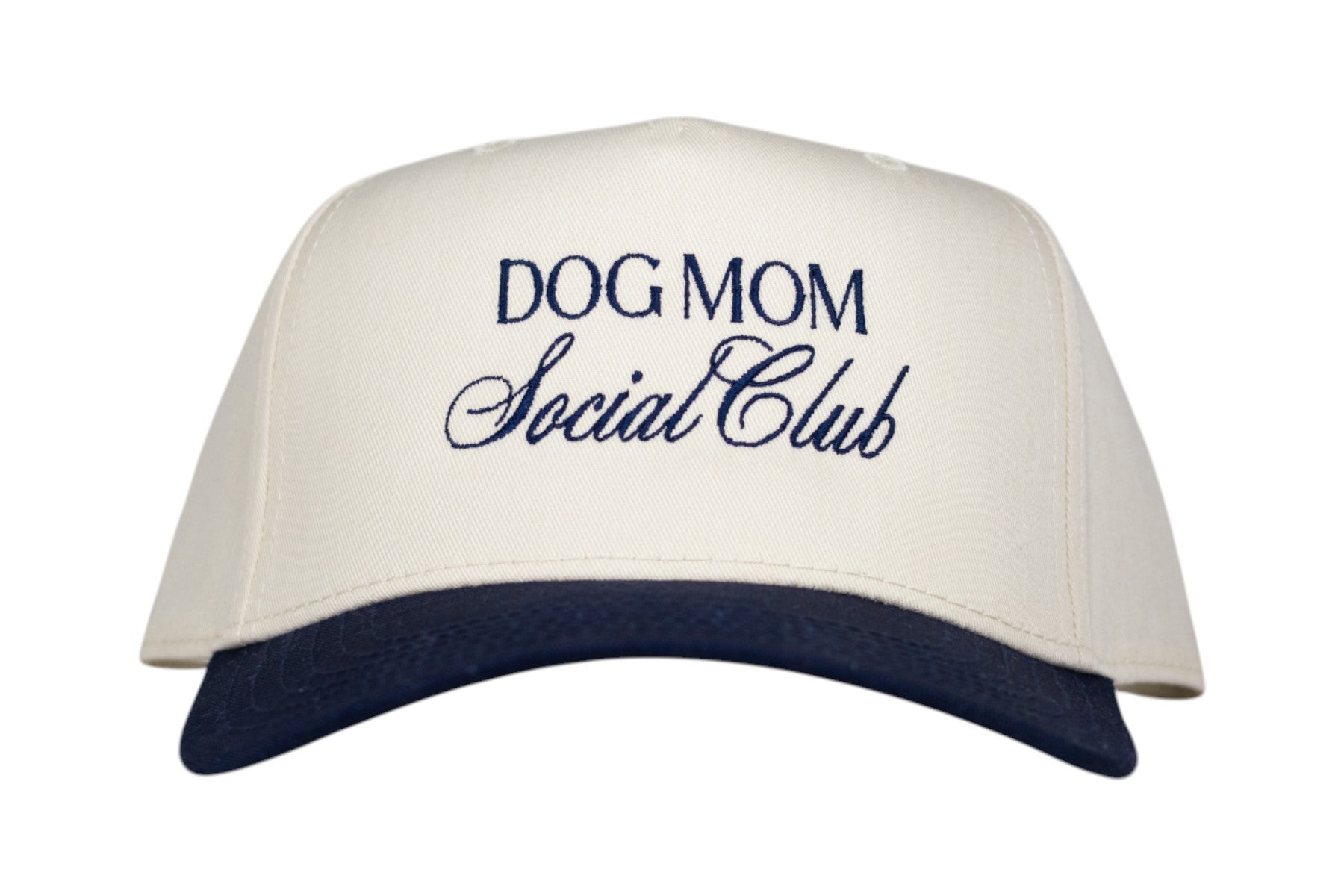 Navy Dog Mom Social Club Hat - Crew LaLa