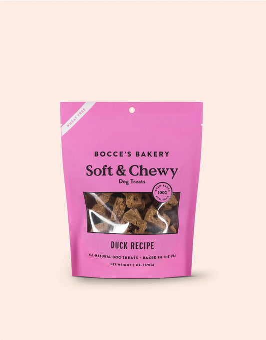 Bocce's "Duck" Soft & Chewy Dog Treats - Crew LaLa