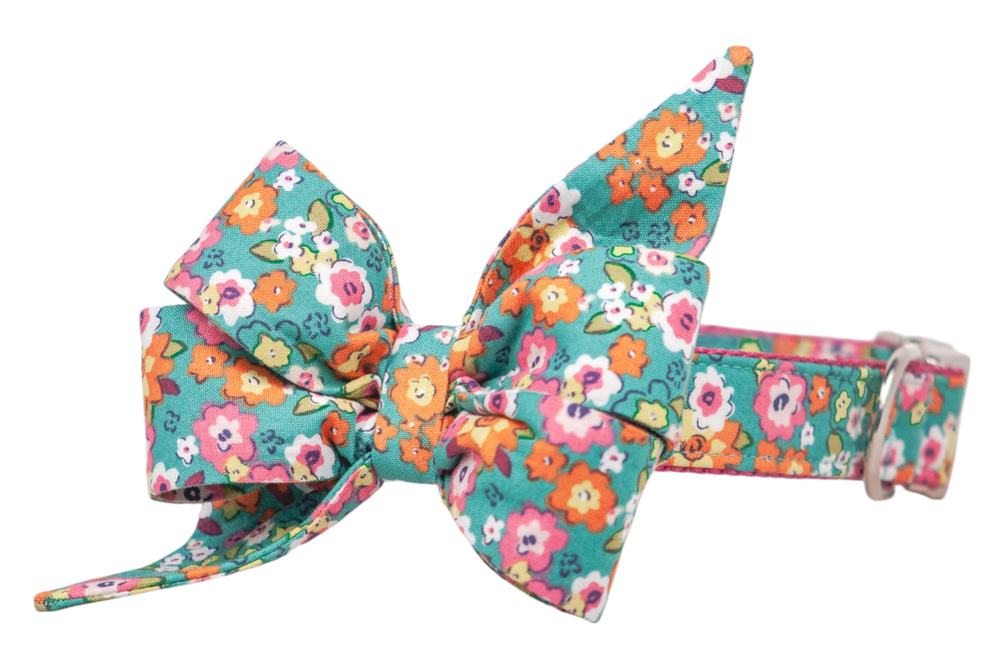 Gigi's Garden Belle Bow Dog Collar - Crew LaLa