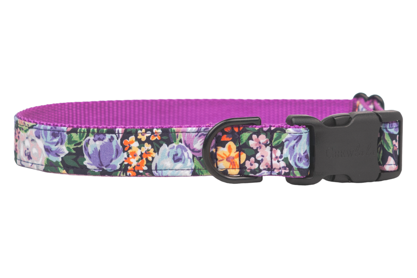 Plum Perfect Dog Collar - Crew LaLa