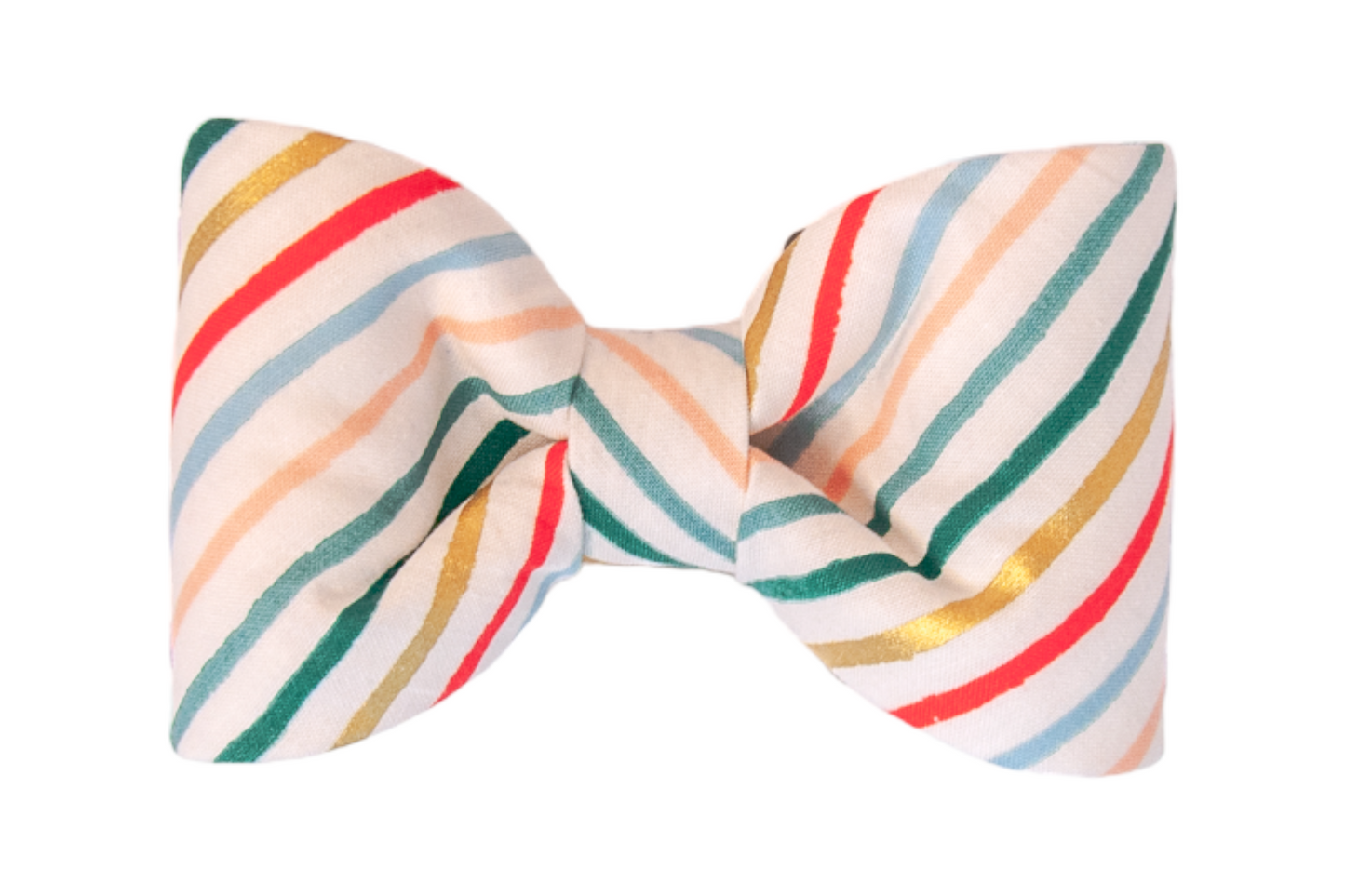 Festive Stripe Bow Tie - Crew LaLa