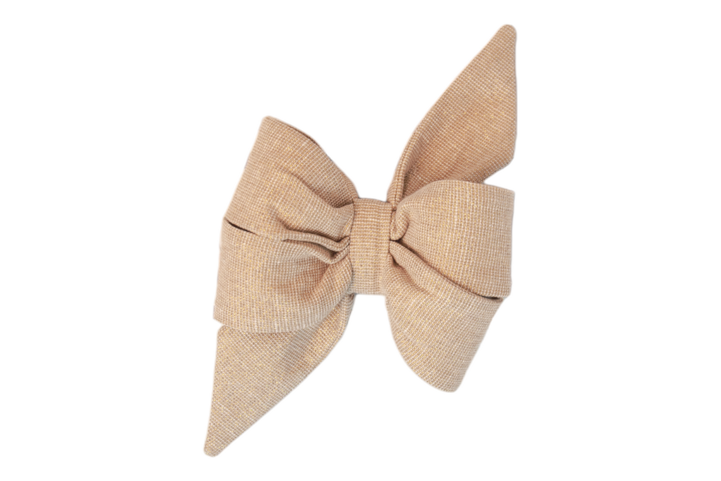 Gold Glitter Belle Bow - Crew LaLa