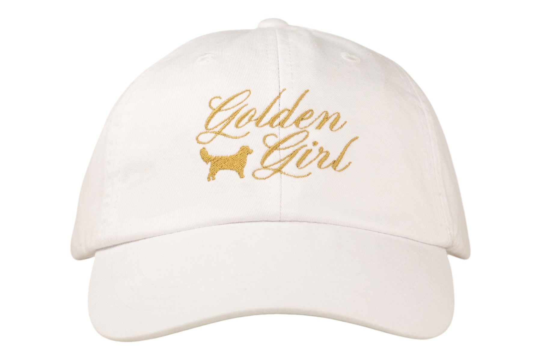 White Golden Girl Hat - Crew LaLa