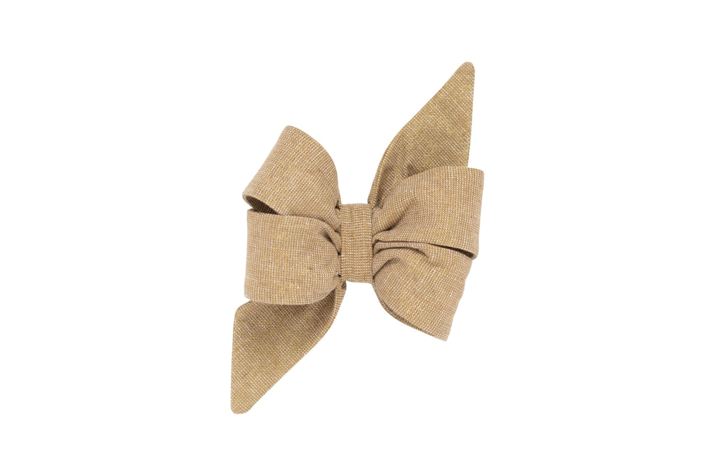 Golden Glitter Dog Belle Bow - Crew LaLa