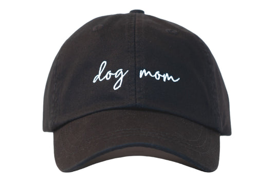 Black Dog Mom Hat - Crew LaLa