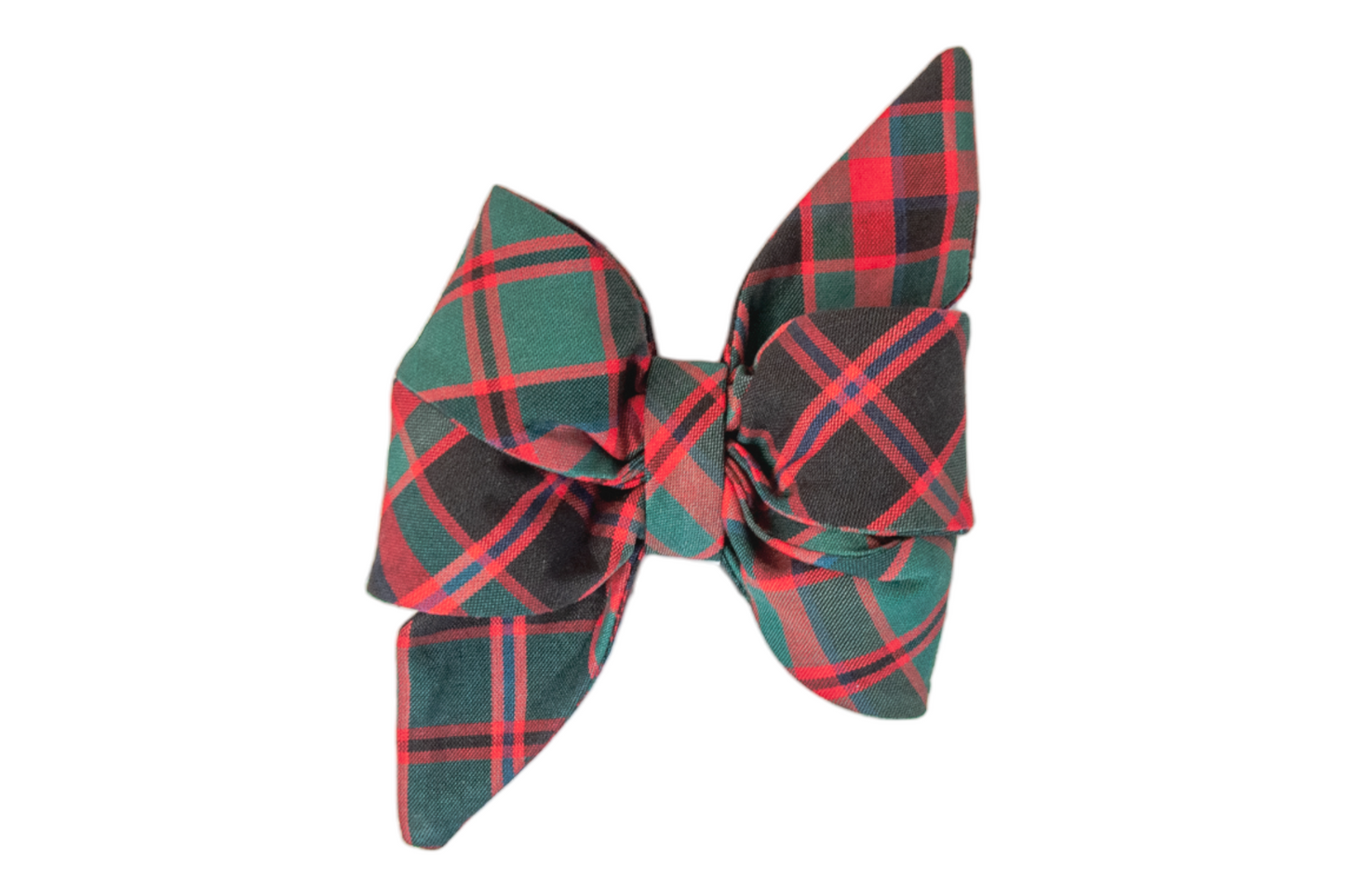 Holiday Plaid Belle Bow - Crew LaLa