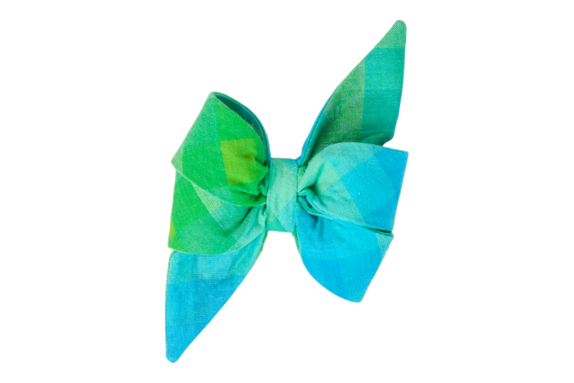 Hudson Plaid Belle Bow - Crew LaLa