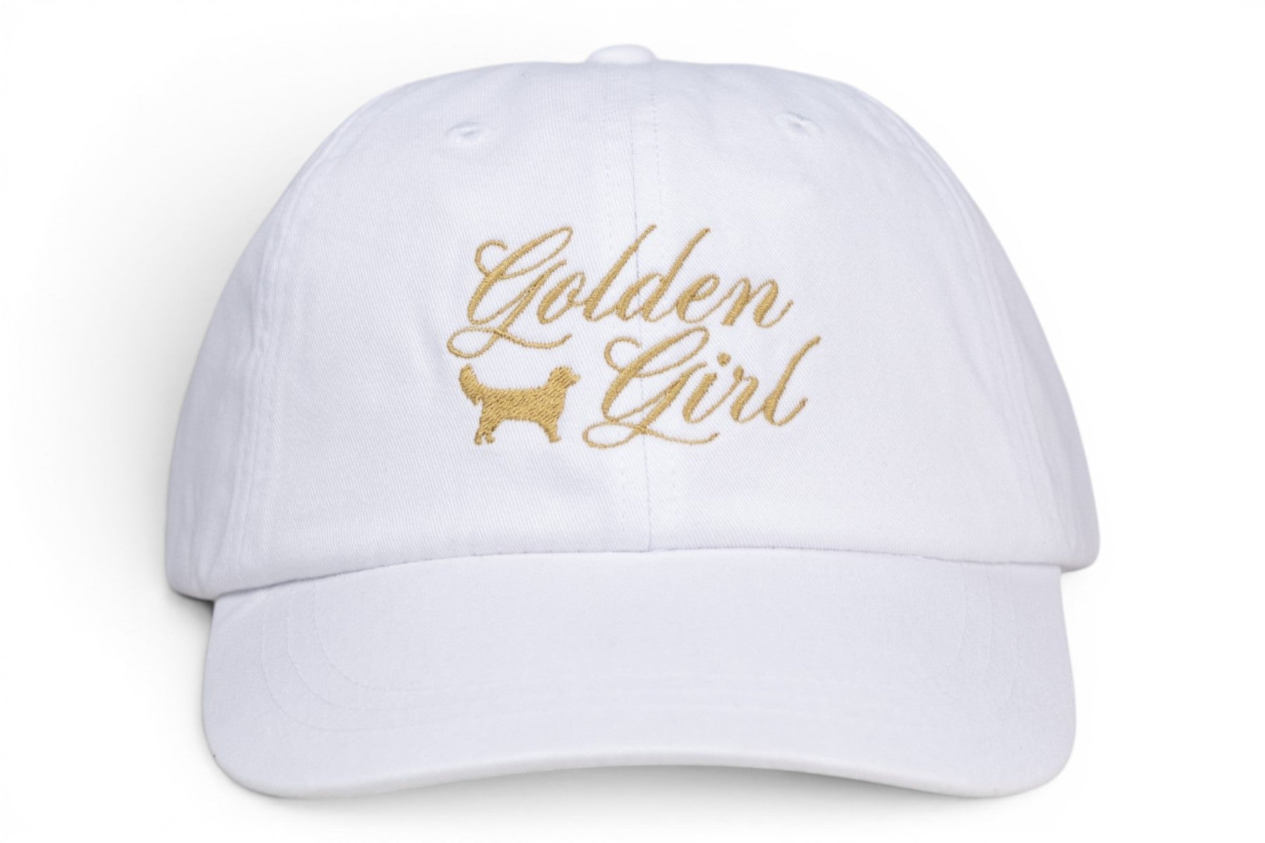 White Golden Girl Hat