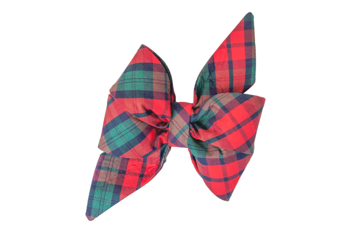 Luke's Plaid Belle Bow - Crew LaLa