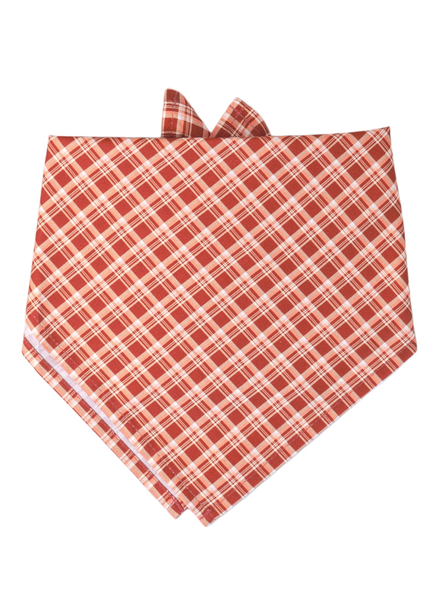 Maple Plaid Dog Bandana - Crew LaLa