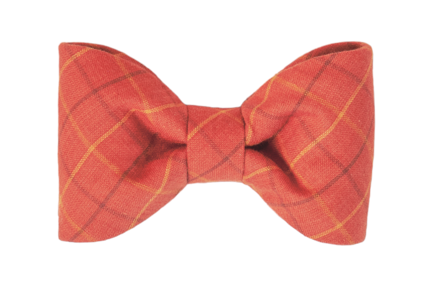 Spiced Chai Plaid Bow Tie - Crew LaLa