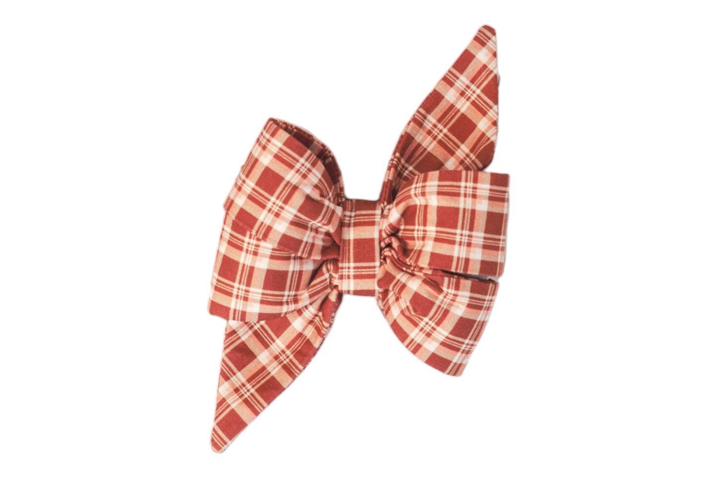 Maple Plaid Belle Bow - Crew LaLa