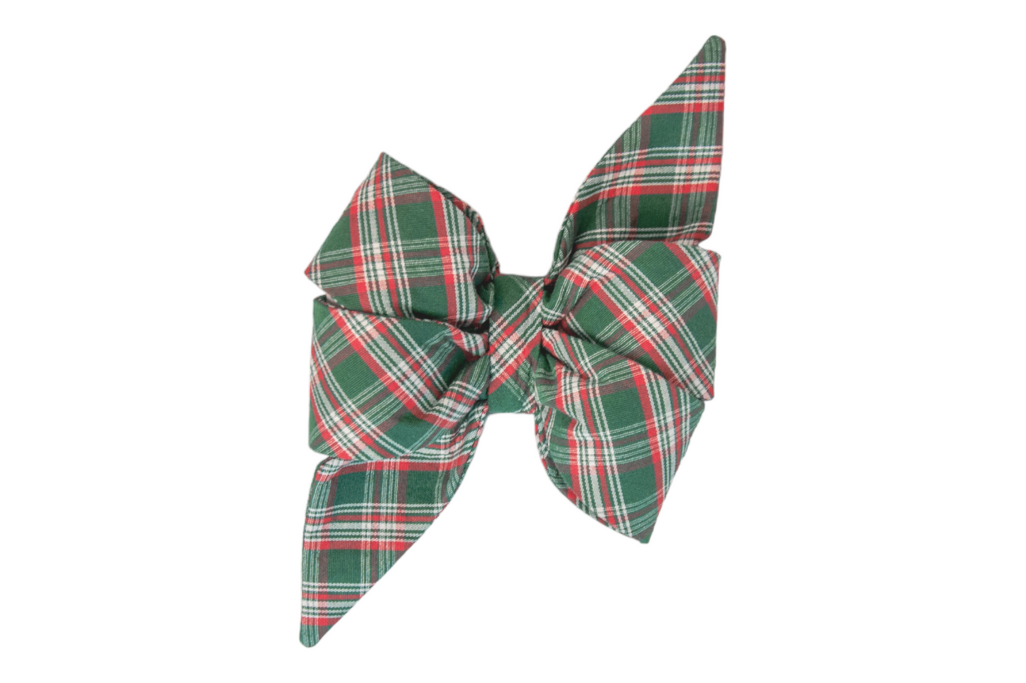Evergreen Plaid Belle Bow - Crew LaLa