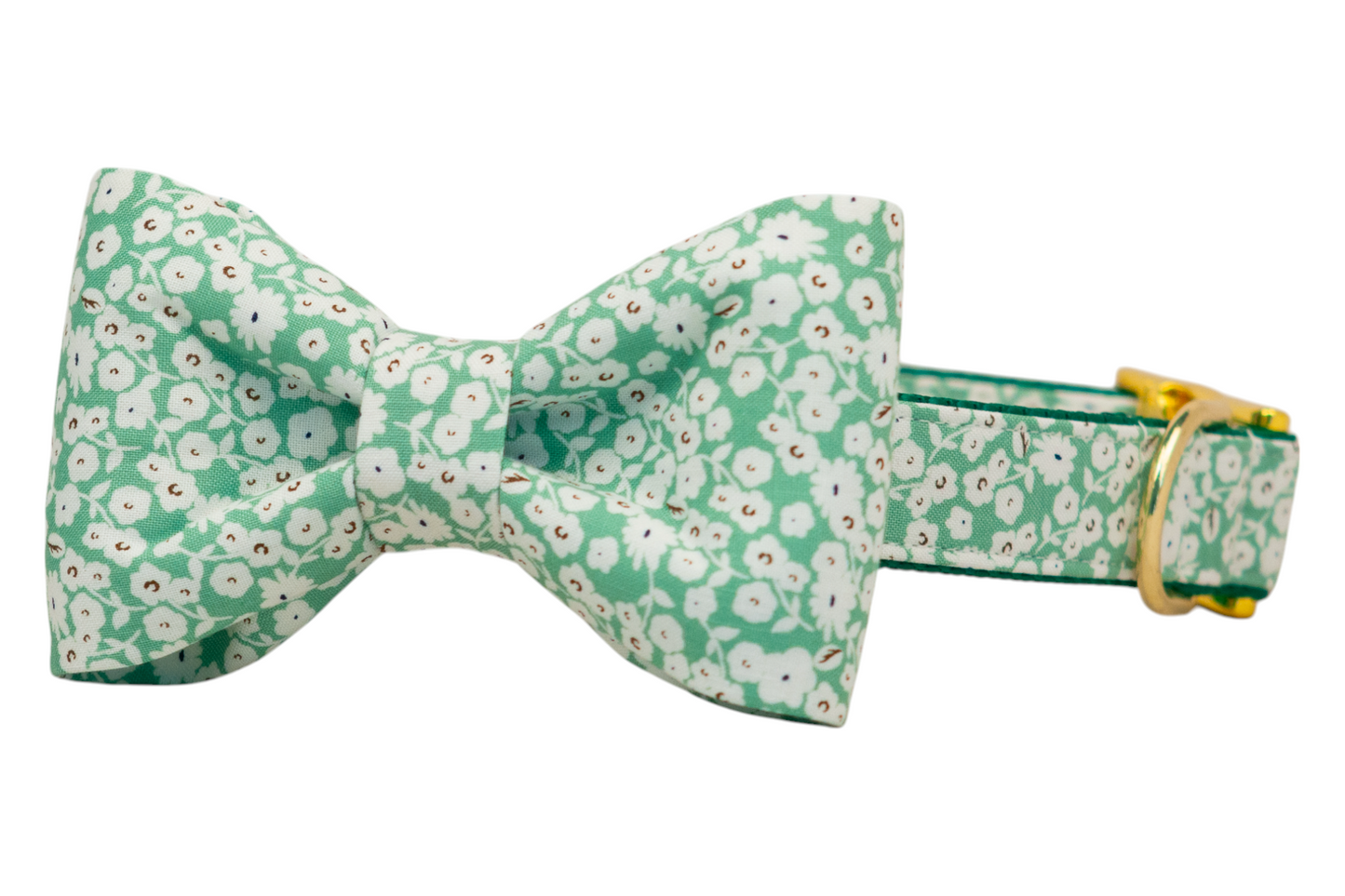 Lucky Meadow Bow Tie Dog Collar