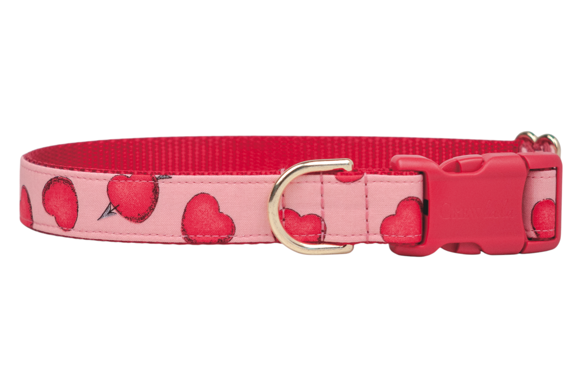 Cupids Arrow Belle Bow Dog Collar - Crew LaLa
