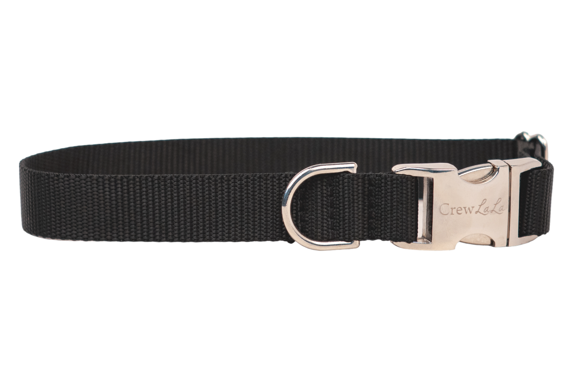 Black Onyx Webbing Collar - Crew LaLa